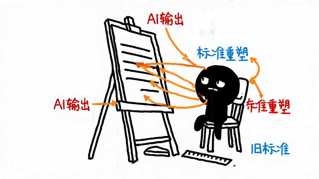 小黑的判断标准被 AI 输出的完美文本慢慢重塑