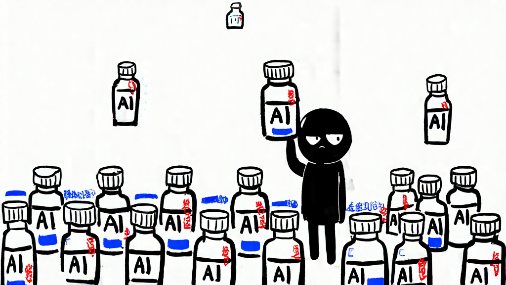 小黑在AI内容药瓶堆里