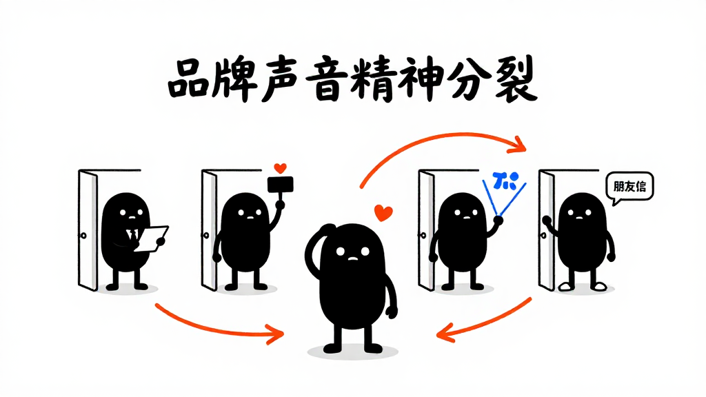 同一个brief,四个AI产出四种语气