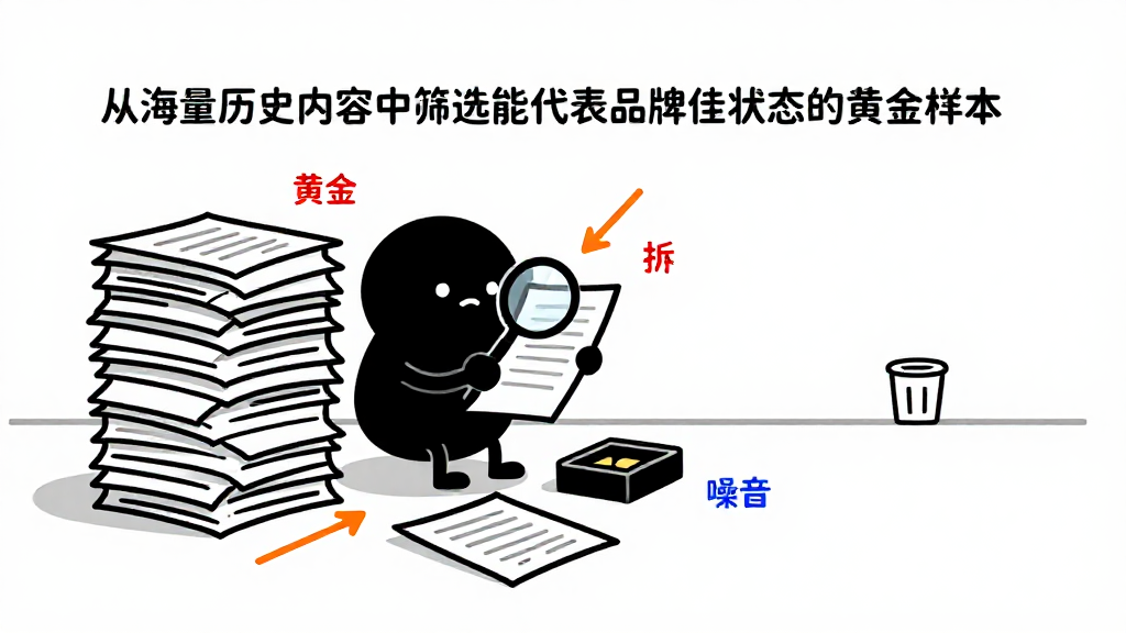 从海量内容中筛选黄金样本